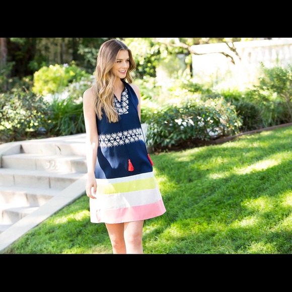 THML Embry Embroidered Dress - Picture 2 of 2